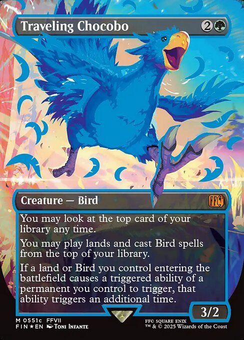 Traveling Chocobo — MTG card